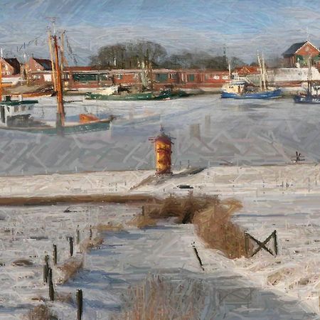Huus Ant Deep Og Greetsiel Leilighet Krummhörn Eksteriør bilde